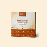 
                    
                      premium sandalwood dhoop cones, sandalwood dhoop, organic dhoop cones, bamboo less dhoop cones, charcoal free dhoop, cow dung dhoop cones, grounding aroma dhoop, spiritual dhoop for pooja, dhoop cones by acharya lavbhushan
                    
                  