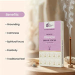 
                    
                      premium bhavay dhoop sticks, bhavay dhoop, organic dhoop sticks, bamboo less dhoop sticks, charcoal free dhoop, cow dung dhoop sticks, traditional puja dhoop, grounding aroma dhoop, dhoop sticks by acharya lavbhushan, benefits 
                    
                  