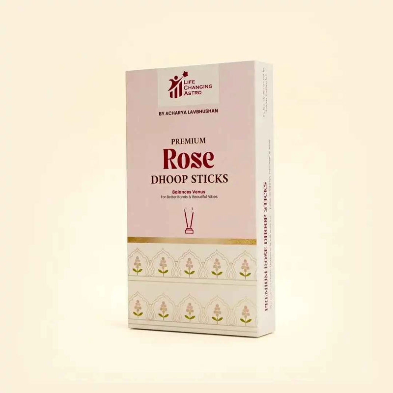 Premium Rose Dhoop Sticks