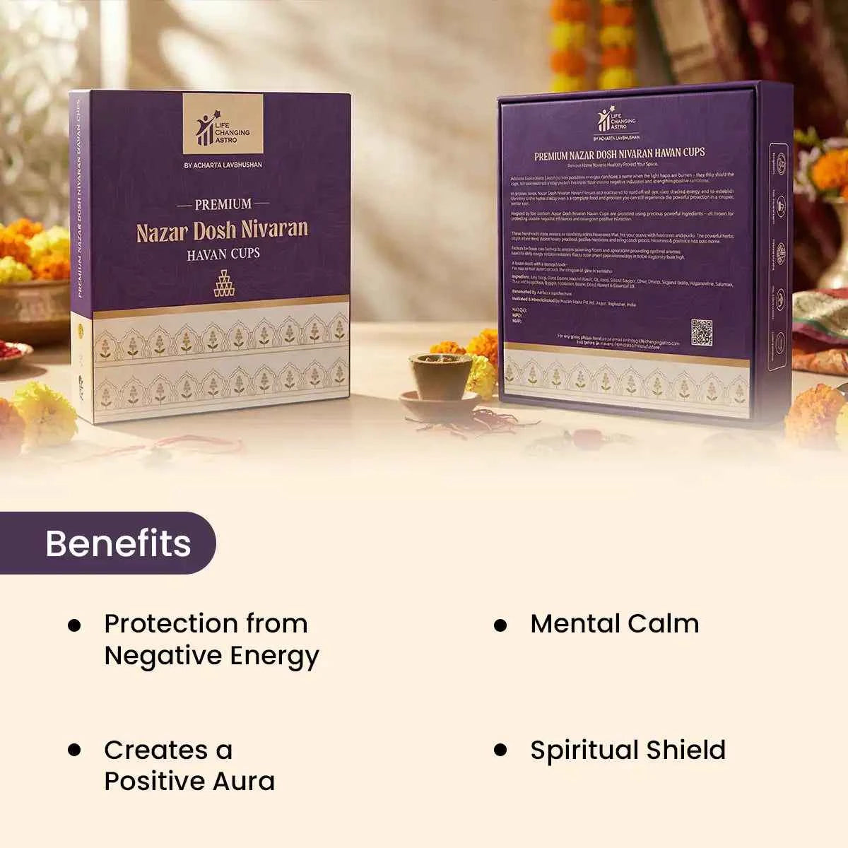 
                    
                      premium nazar dosh nivaran havan cups, nazar dosh shanti havan, nazar utarna havan cups, organic havan cups, cow dung havan cups, bamboo less havan cups, charcoal free havan, financial harmony havan, peace energy havan, havan cups by acharya lavbhushan, benefits
                    
                  