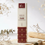 
                    
                      premium oudh incense sticks, oudh agarbatti, organic incense sticks, bamboo less incense, charcoal free agarbatti, cow dung incense sticks, spiritual incense for meditation, grounding fragrance incense, incense by acharya lavbhushan
                    
                  