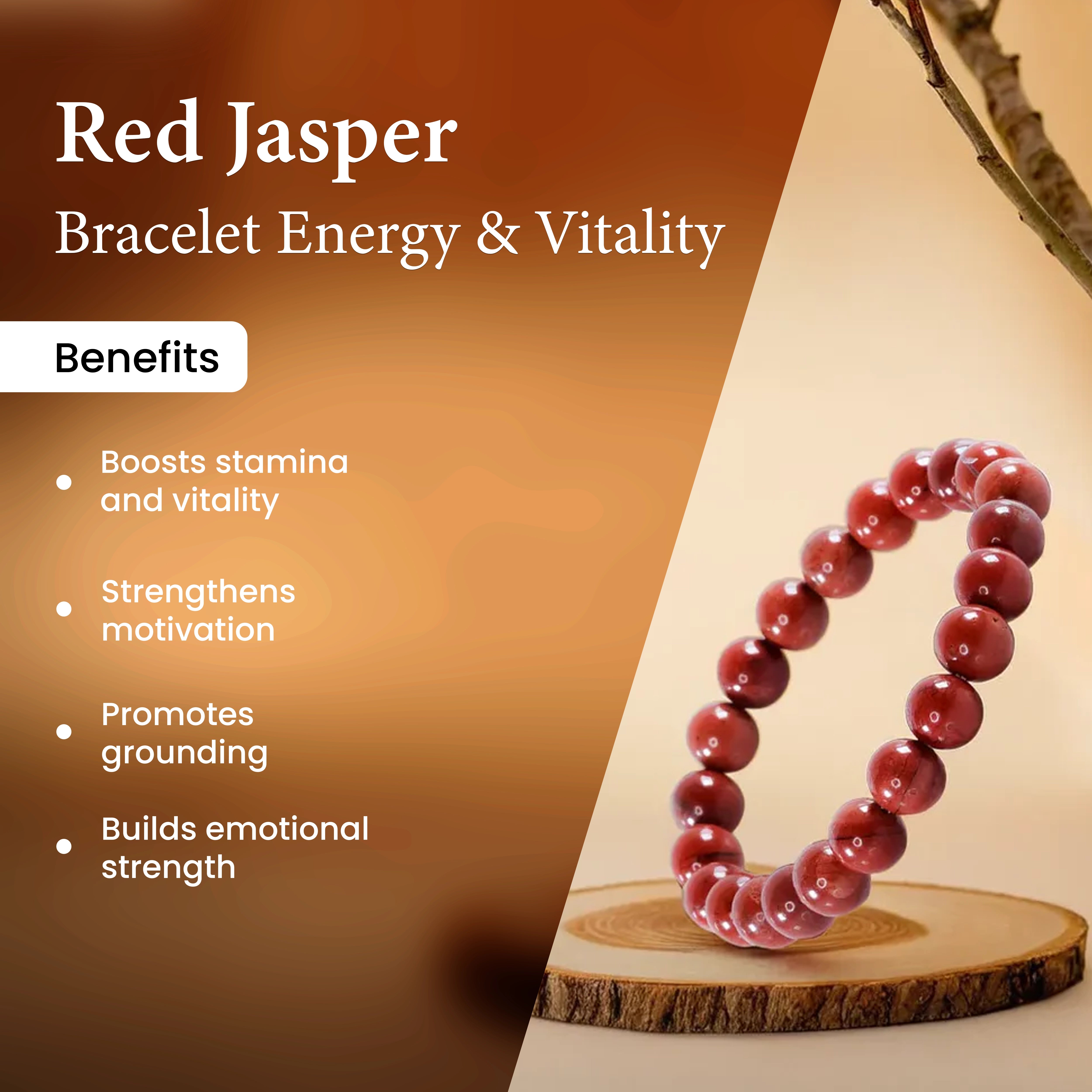 Red Jasper Bracelet