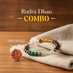 
                    
                      Dhan Yog Bracelet for wealth and financial growth and 5 Mukhi Rudraksha by Acharya Lavbhushan

                    
                  