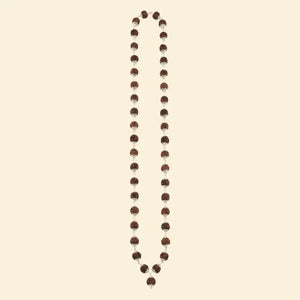 Rudraksha Silver Mala
