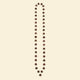 Rudraksha Silver Mala