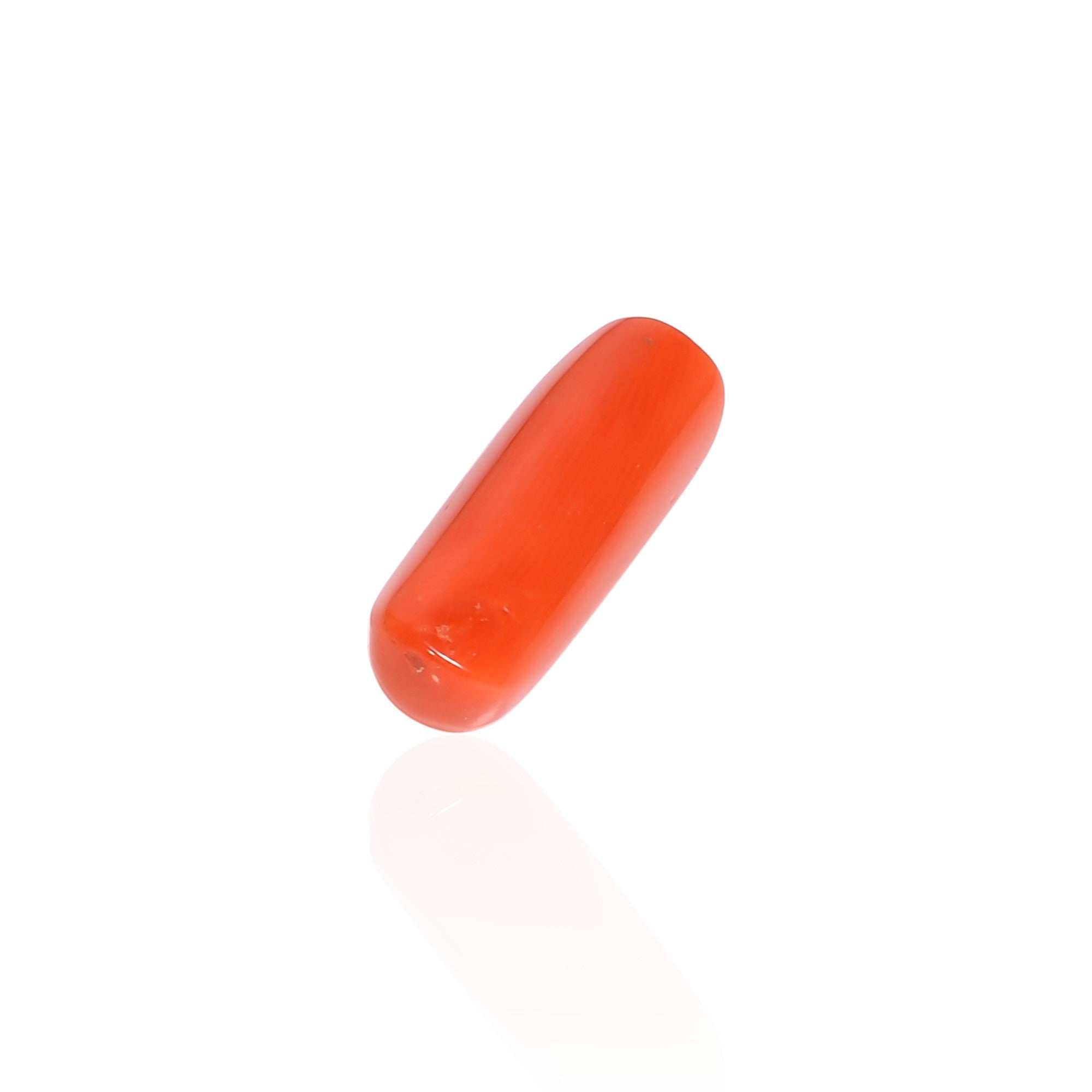 Natural Red Coral (Moonga) - 6.55 Carats