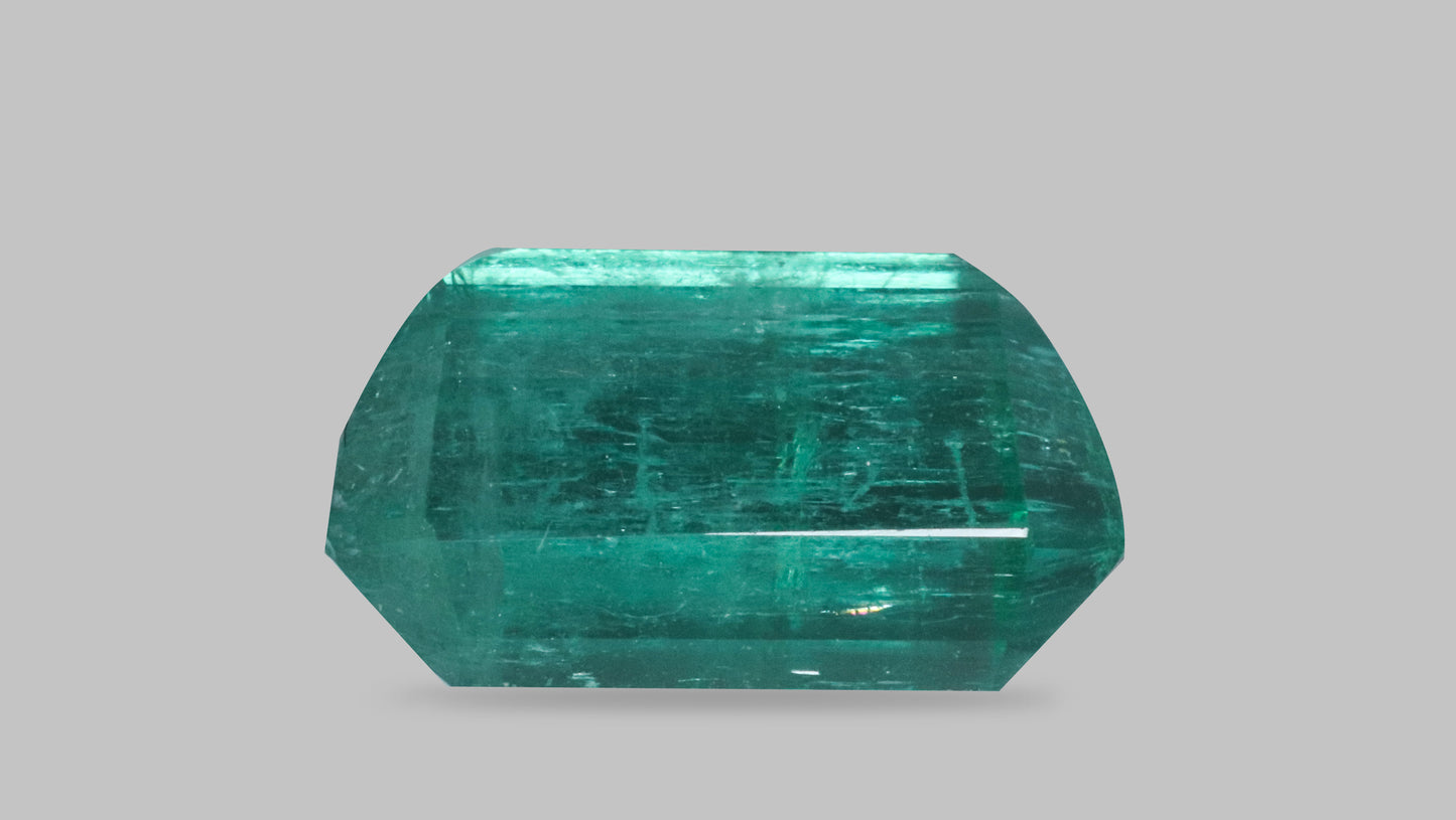 Minor Oil Natural Afganistan Emerald (Panna) 4.57 Carats - Media 2