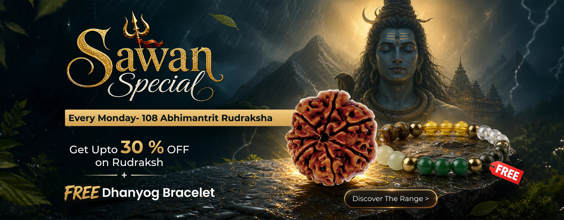 Rudraksha Banner
