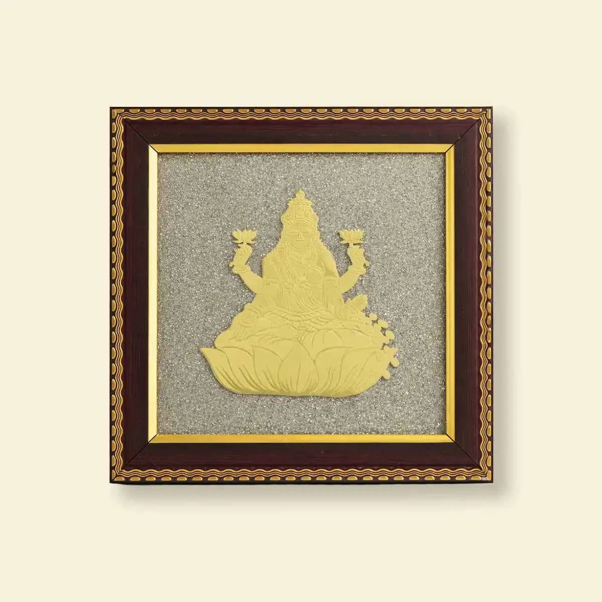 shree laxmiji photo frame, goddess lakshmi photo frame, lakshmi ji frame for pooja, prosperity photo frame, wealth attraction wall frame, vastu frame for home and office, lakshmi photo for daily worship, shree laxmiji frame by acharya lavbhushan
