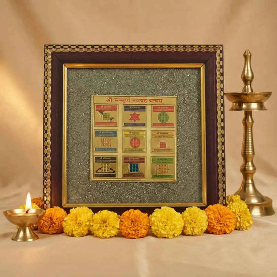 Shree Sampurna Navgrah Yantra for nine planet balance by Acharya Lavbhushan
