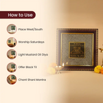 
                    
                      shree shani yantram, shani yantra for protection, saturn energy balance yantra, shani sade sati yantra, shani dosh shanti yantra, karmic stability yantra, vastu yantra for stability, spiritual yantra for discipline, shani yantram by acharya lavbhushan, how to use 
                    
                  