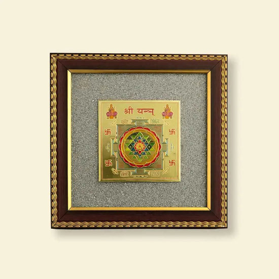 Shree Yantra Frame — King of Yantras for wealth by Acharya Lavbhushan
