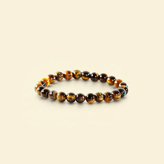 Natural Tiger's Eye Bracelet for courage and focus by Acharya Lavbhushan
