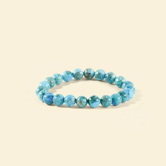 turquoise bracelet, natural turquoise stone bracelet, protection gemstone bracelet, confidence crystal bracelet, communication stone jewelry, grounding gemstone bracelet, daily wear spiritual bracelet, bracelet by acharya lavbhushan