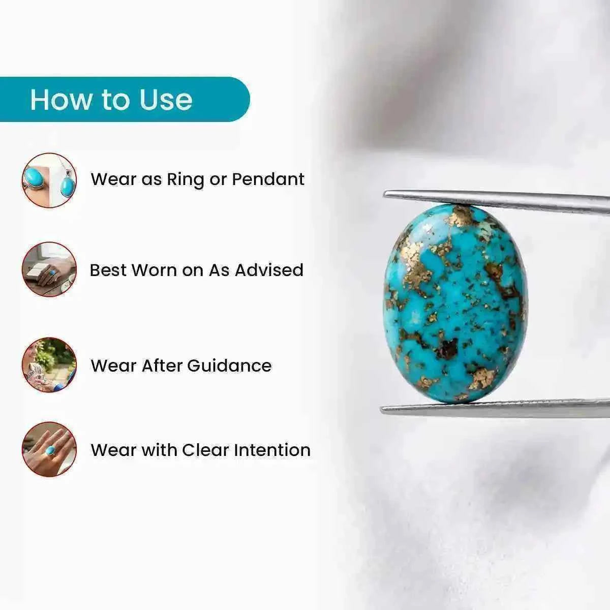 
                    
                      Natural Turquoise - 4.95 Carats
                    
                  