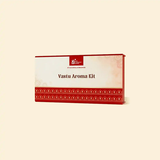 vastu aroma kit set of 16 acharya lavbhushan, complete vastu remedy kit, vedic essential oil set, vastu imbalance correction, home office energy cleanse, directional vastu oils, negative energy purification, prosperity protection harmony