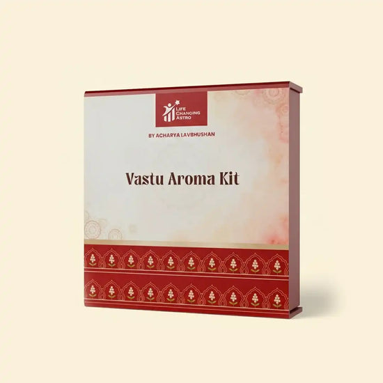 vastu aroma kit acharya lavbhushan, vastu aroma set of 4, universal vastu remedy, vastu dosha correction, home office energy cleanse, negative energy removal, prosperity peace protection, spiritual aroma kit, vastu energy balance