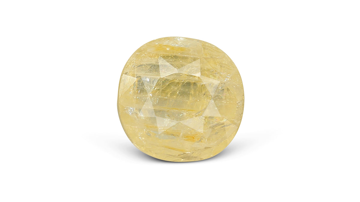 Natural Yellow Sapphire (Pukhraj) 6.80 Carats