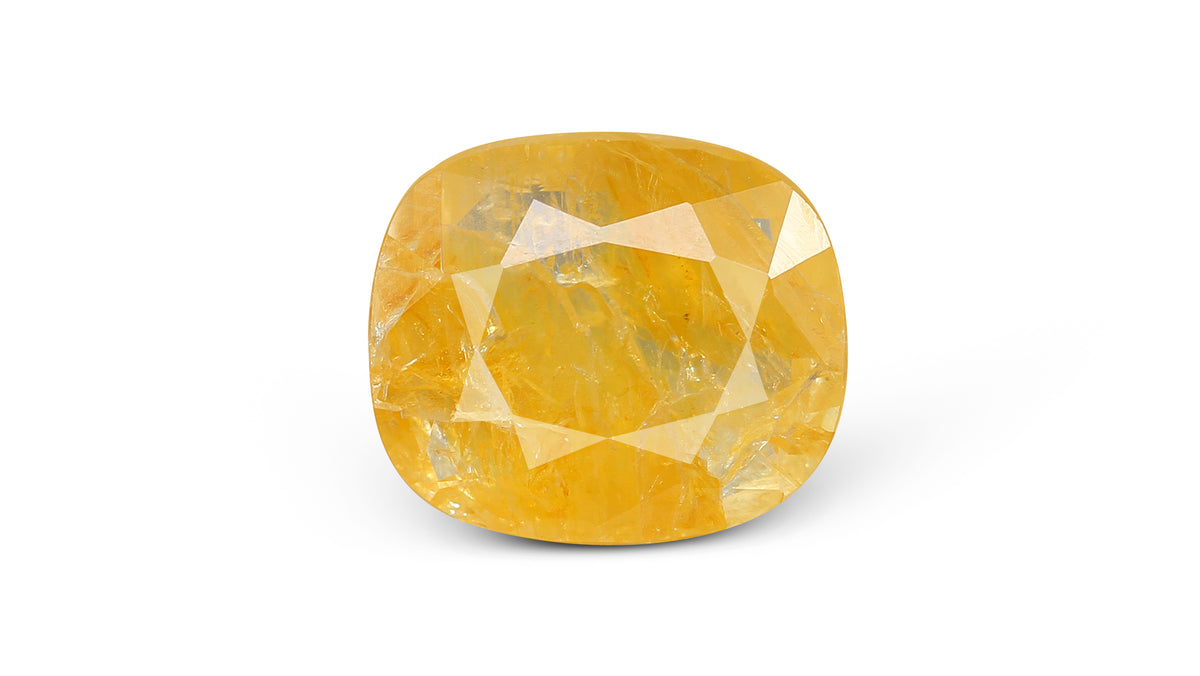 Natural Yellow Sapphire (Pukhraj) 9.14 Carats