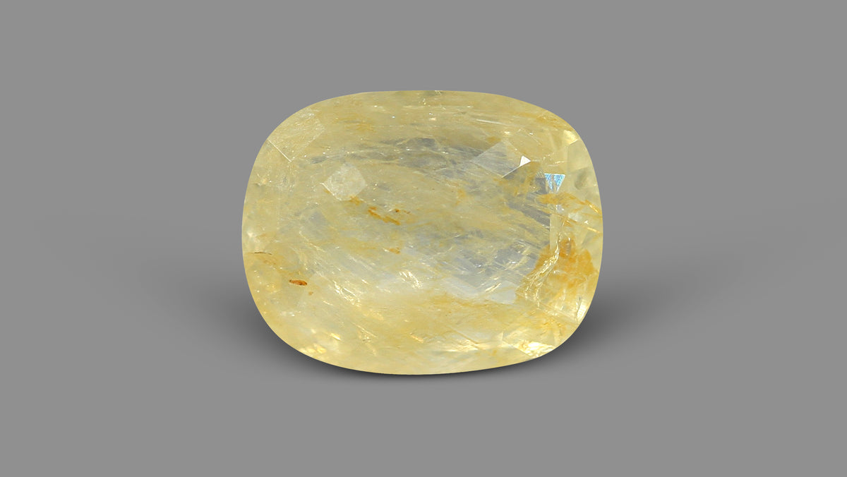 Natural Yellow Sapphire (Pukhraj) 7.32 Carats