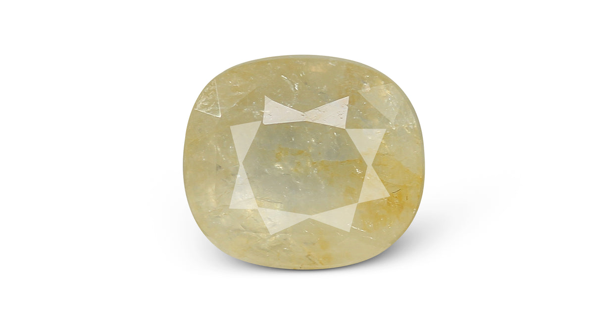Natural Yellow Sapphire (Pukhraj) 7.54 Carats