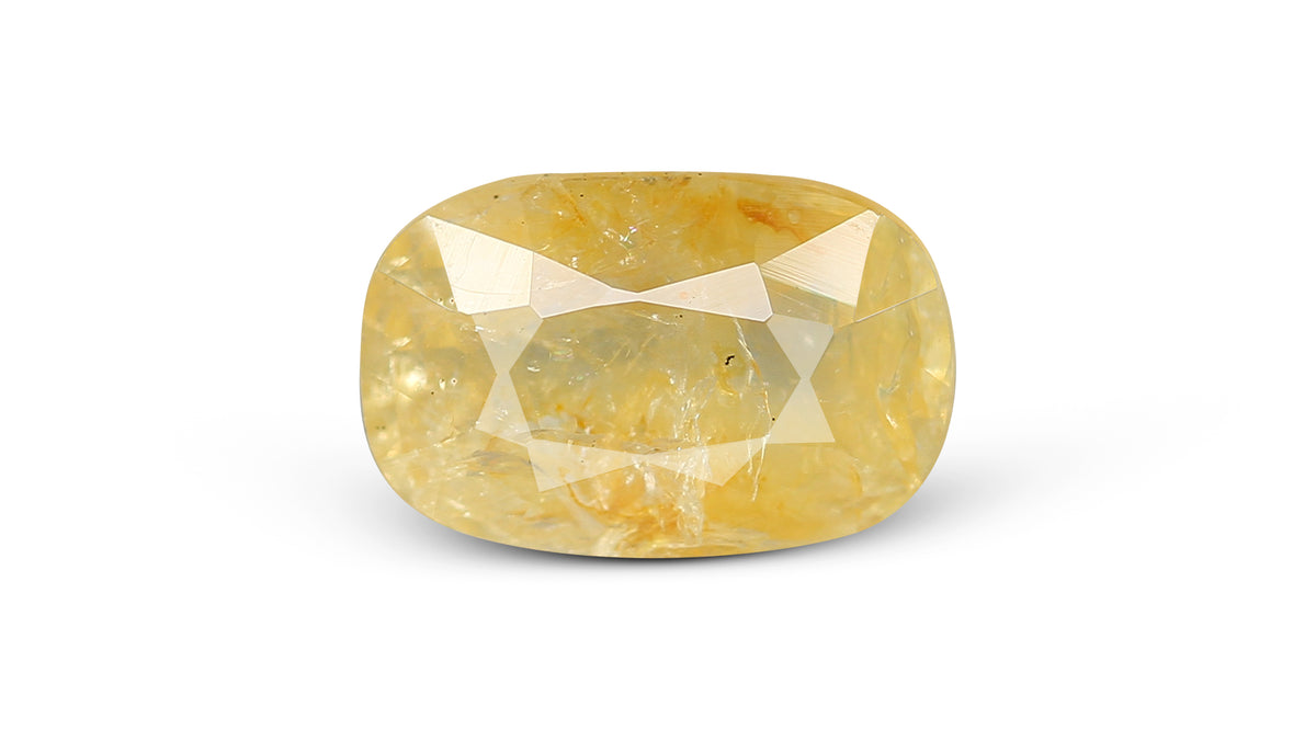 Natural Yellow Sapphire (Pukhraj) 5.69 Carats