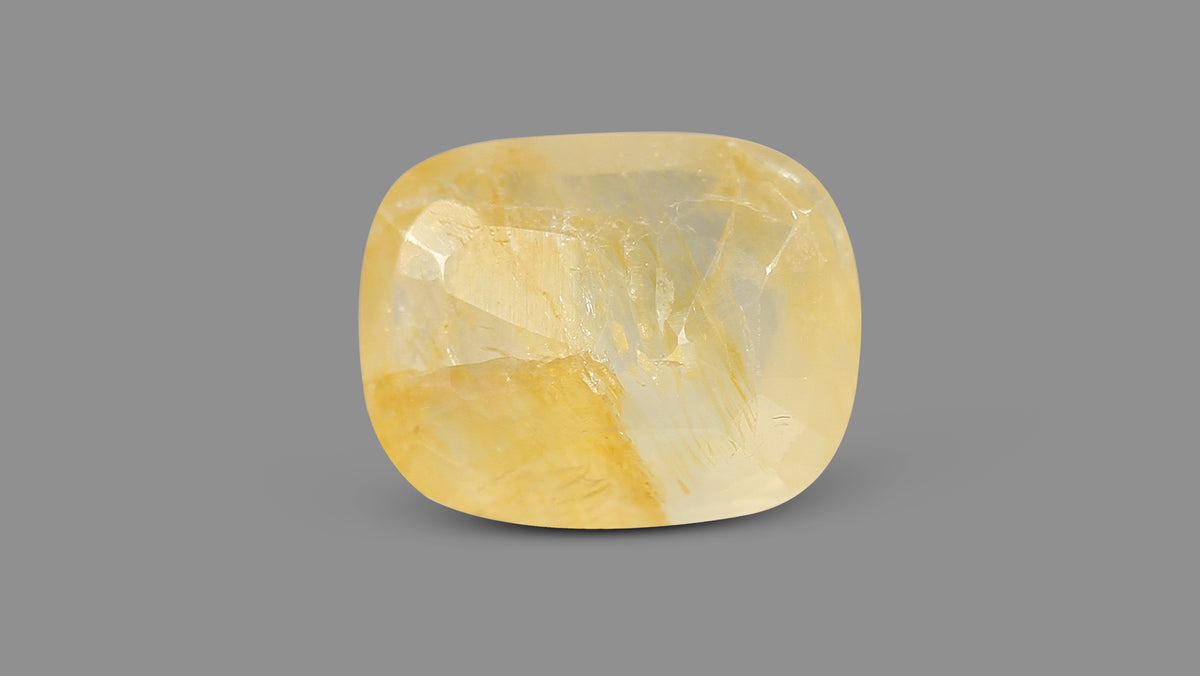 Natural Yellow Sapphire (Pukhraj) 6.39 Carats