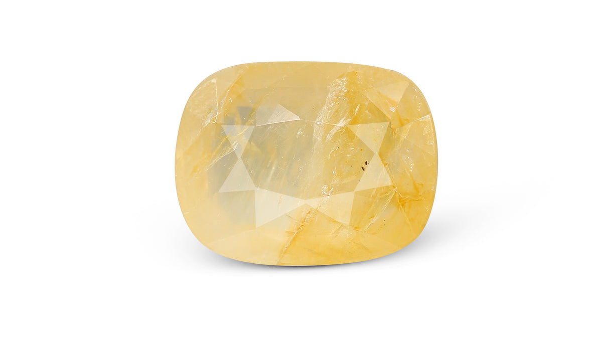 Natural Yellow Sapphire (Pukhraj) 6.39 Carats