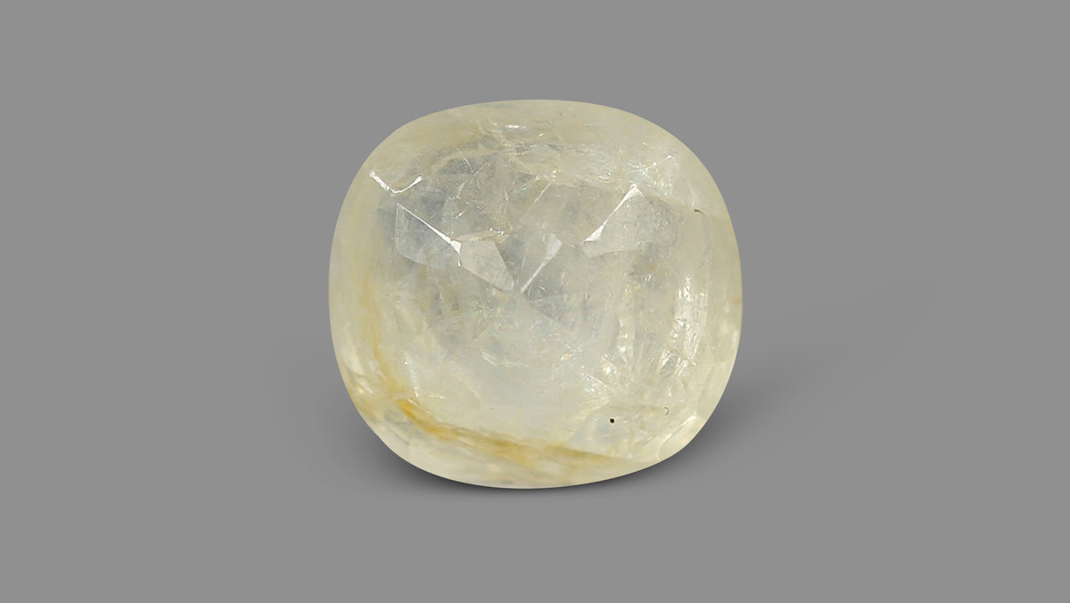 Natural Yellow Sapphire (Pukhraj) 6.41 Carats