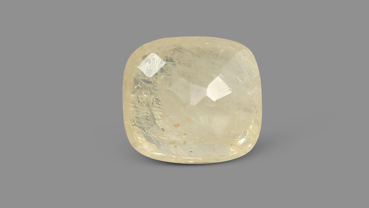 Natural Yellow Sapphire (Pukhraj) 6.43 Carats