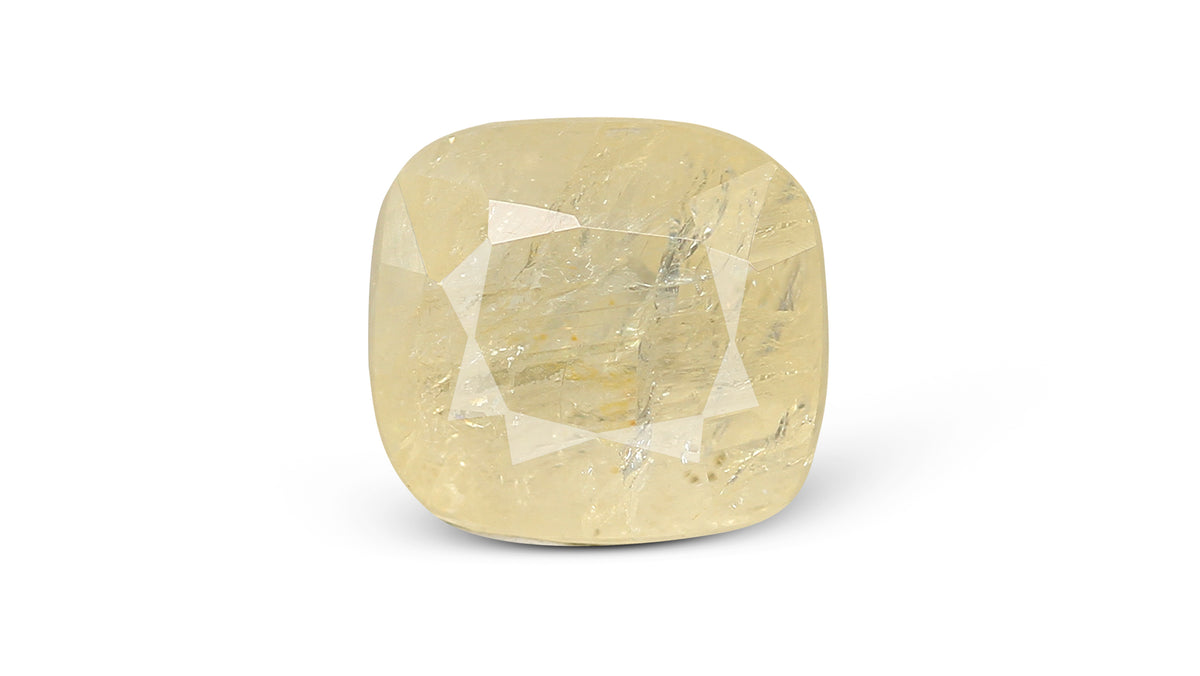 Natural Yellow Sapphire (Pukhraj) 6.43 Carats