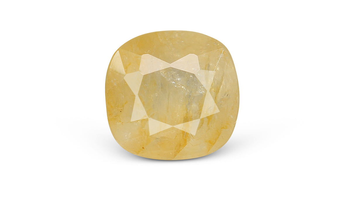 Natural Yellow Sapphire (Pukhraj) 6.69 Carats