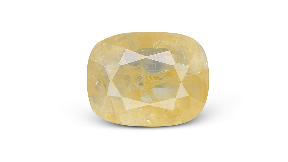 Natural Yellow Sapphire (Pukhraj) 6.43 Carats