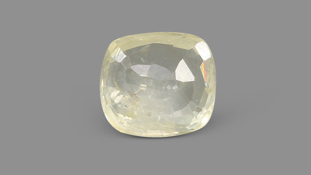 Natural Yellow Sapphire (Pukhraj) 3.80 Carats