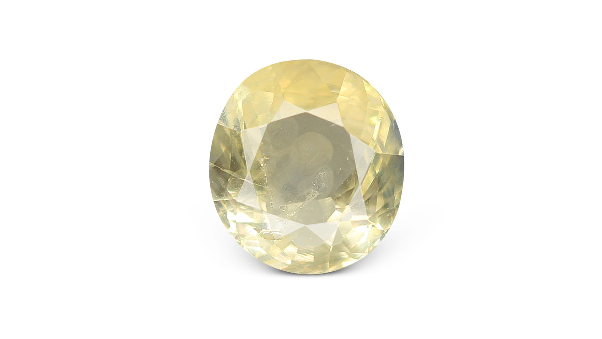 Natural Yellow Sapphire (Pukhraj) 3.28 Carats