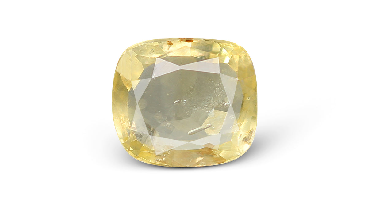 Natural Yellow Sapphire (Pukhraj) 3.90 Carats