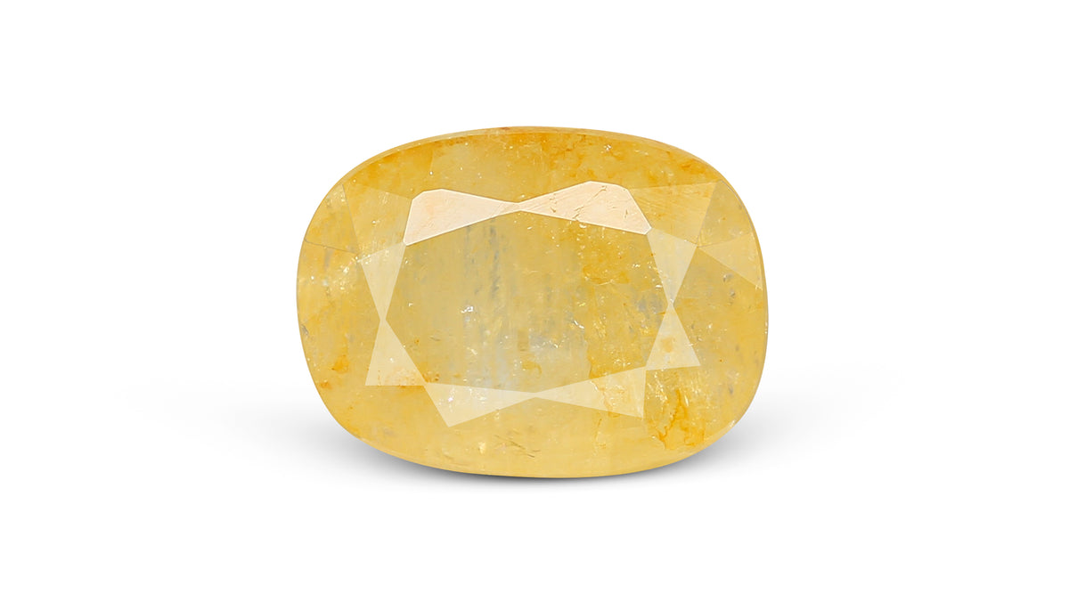 Natural Yellow Sapphire (Pukhraj) 6.58 Carats