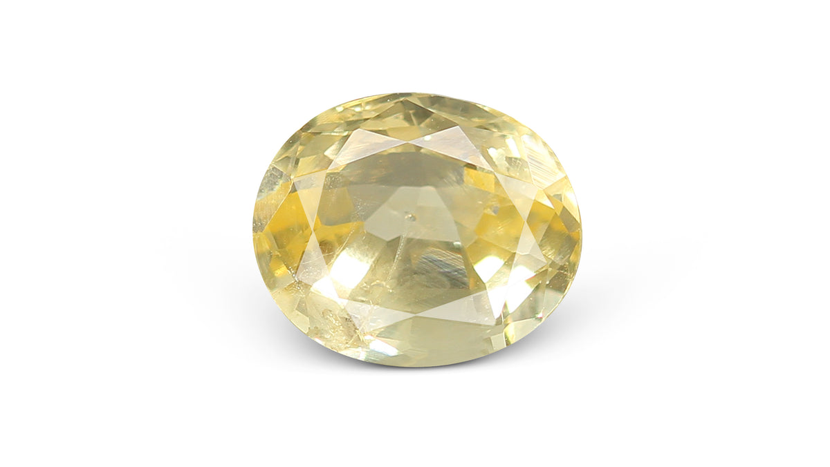 Natural Yellow Sapphire (Pukhraj) 3.74 Carats