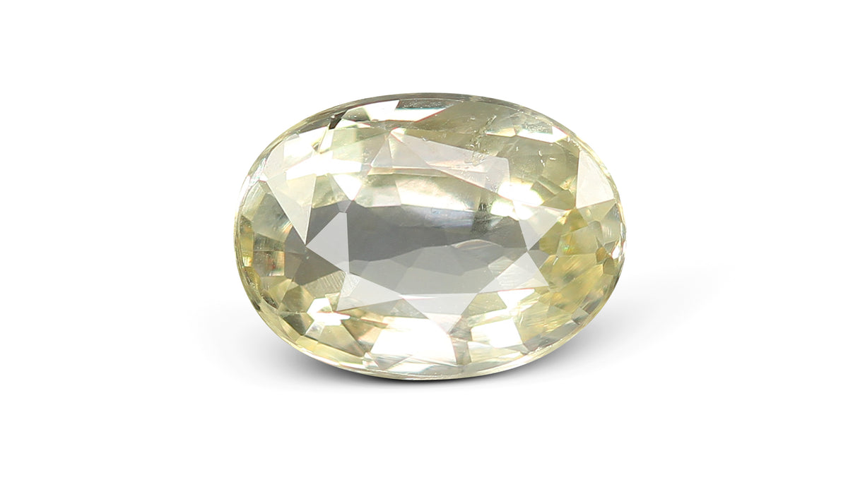 Natural Yellow Sapphire (Pukhraj) 5.02 Carats