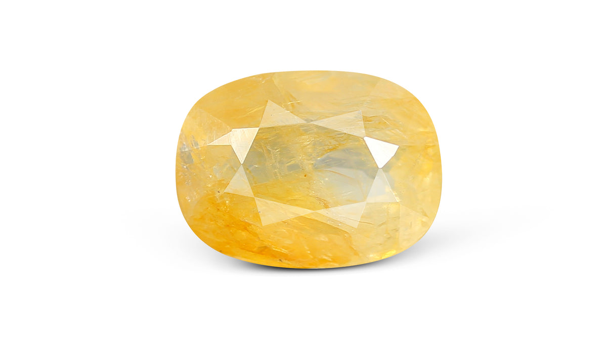 Natural Yellow Sapphire (Pukhraj) 5.32 Carats