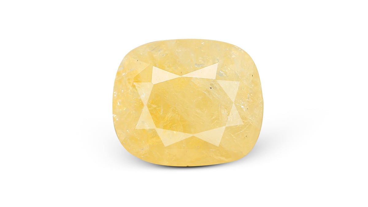 Natural Yellow Sapphire (Pukhraj) 10.04 Carats