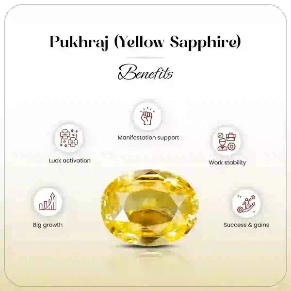 Natural Yellow Sapphire - 7.54 Carats