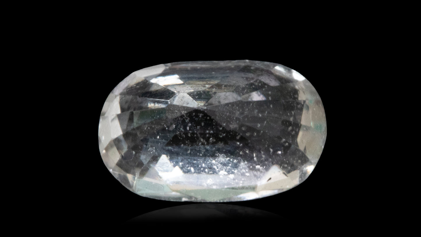 WHITE TOPAZ 3.96 CARATS - Media 2