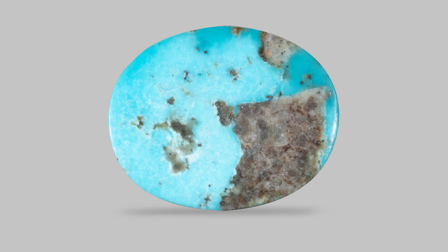 NATURAL TURQUOISE (FIROZA) 7.10 CARATS - Media 2