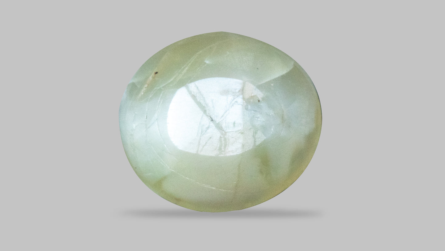 NATURAL CAT'S EYE (Lehsuniya) 5.82 CARATS - Media 2