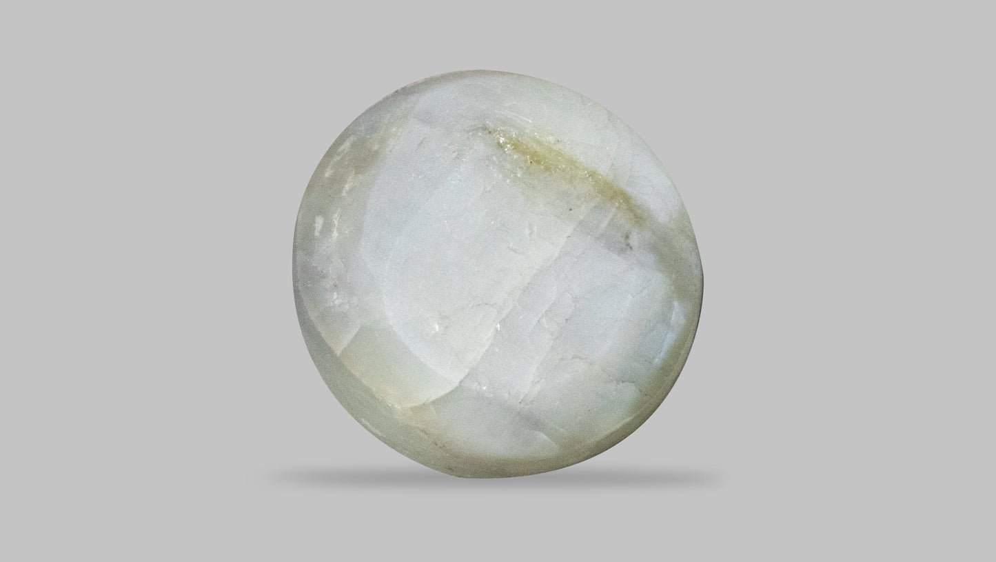NATURAL CAT'S EYE (Lehsuniya) 7.81 CARATS - Media 2
