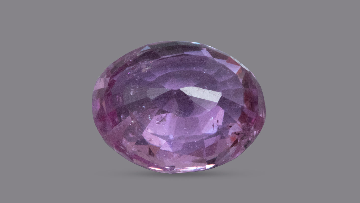 NATURAL PINK SAPPHIRE 2.77 CARATS - Media 2