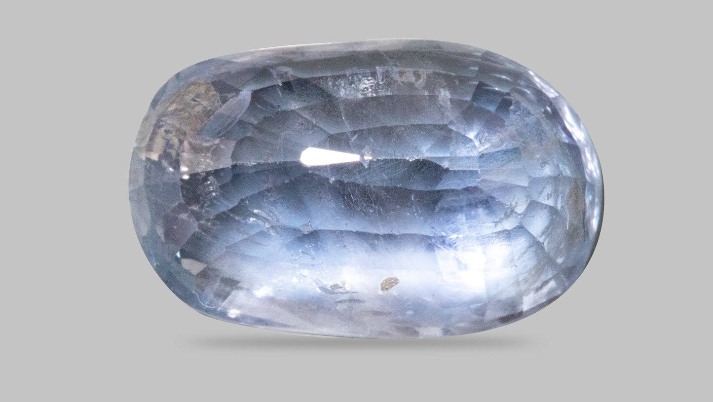 Natural Blue Sapphire (Neelam) 10.26 Carats - Media 2