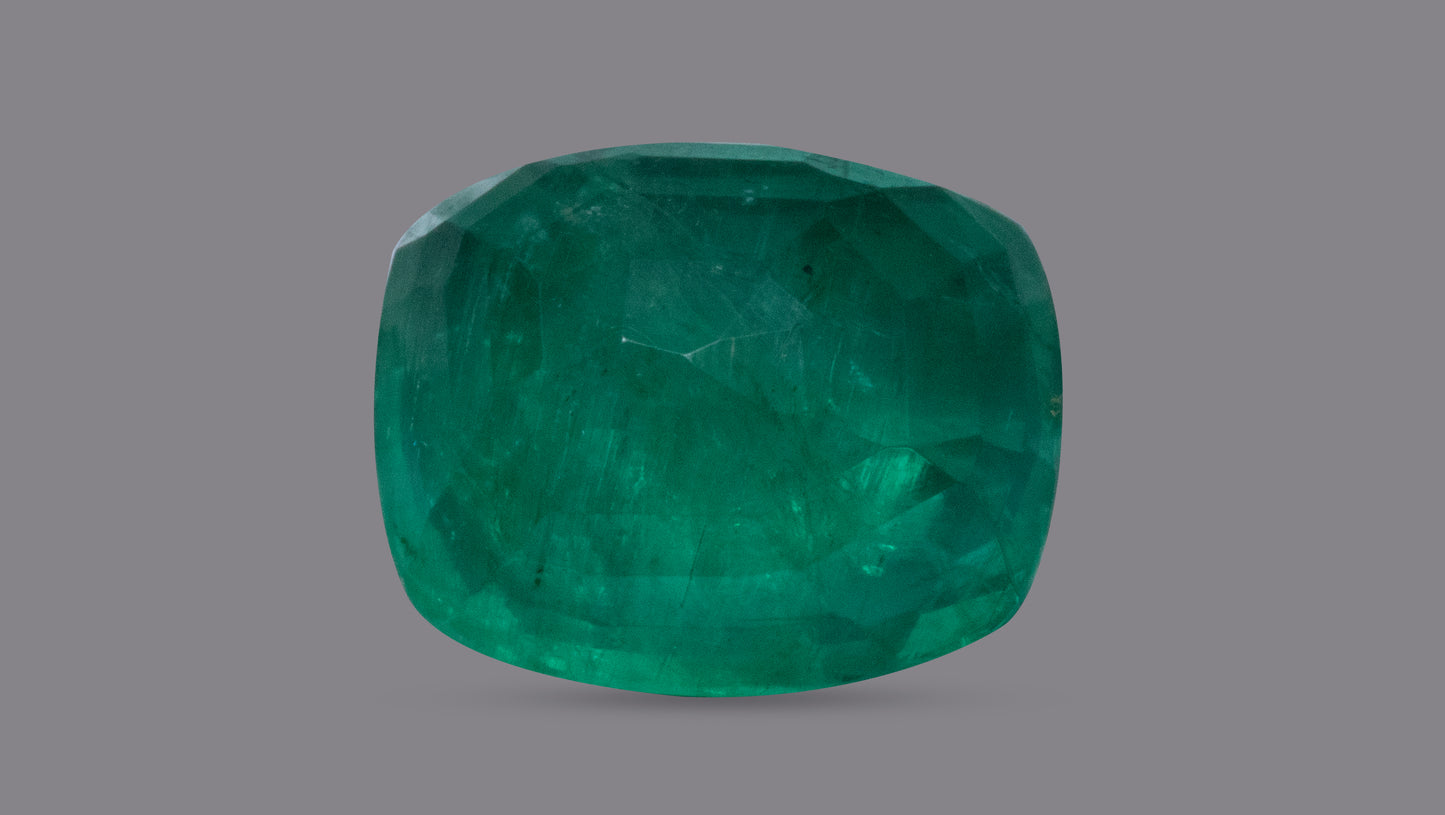 Natural Zambian Emerald (Panna) 3.67 Carats - Media 2