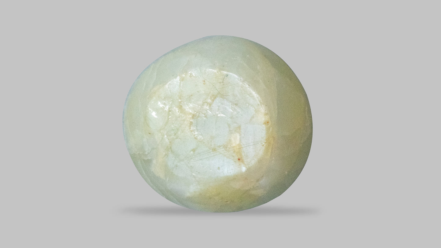 NATURAL CAT'S EYE (Lehsuniya) 5.47 CARATS - Media 2